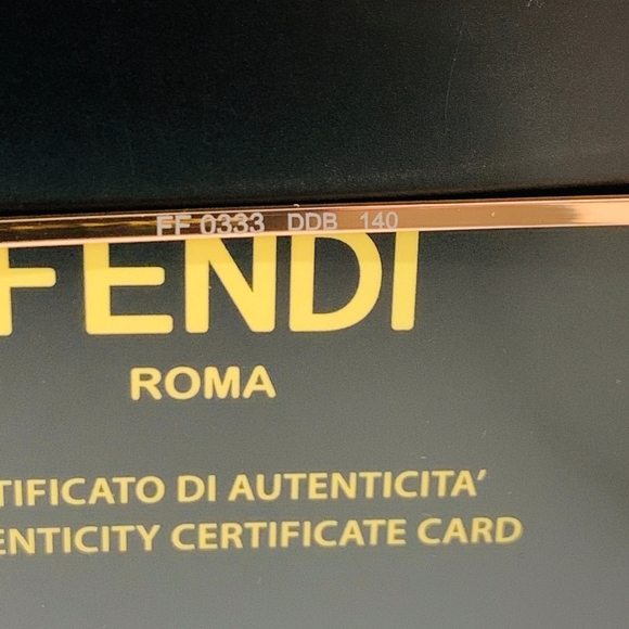 FENDI Glasses Style FF0329 Frame in Rose Gold - Picture 5 of 6